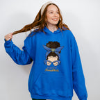 Messy Bun Happy Hanukkah - Hanukka Unisex Crewneck T-Shirt Sweatshirt Hoodie