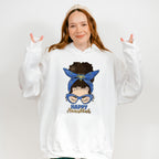Messy Bun Happy Hanukkah - Hanukka Unisex Crewneck T-Shirt Sweatshirt Hoodie
