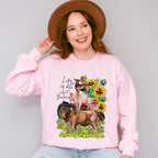 Life Is All About Balance - Farm Animals Unisex Crewneck T-Shirt Sweatshirt Hoodie