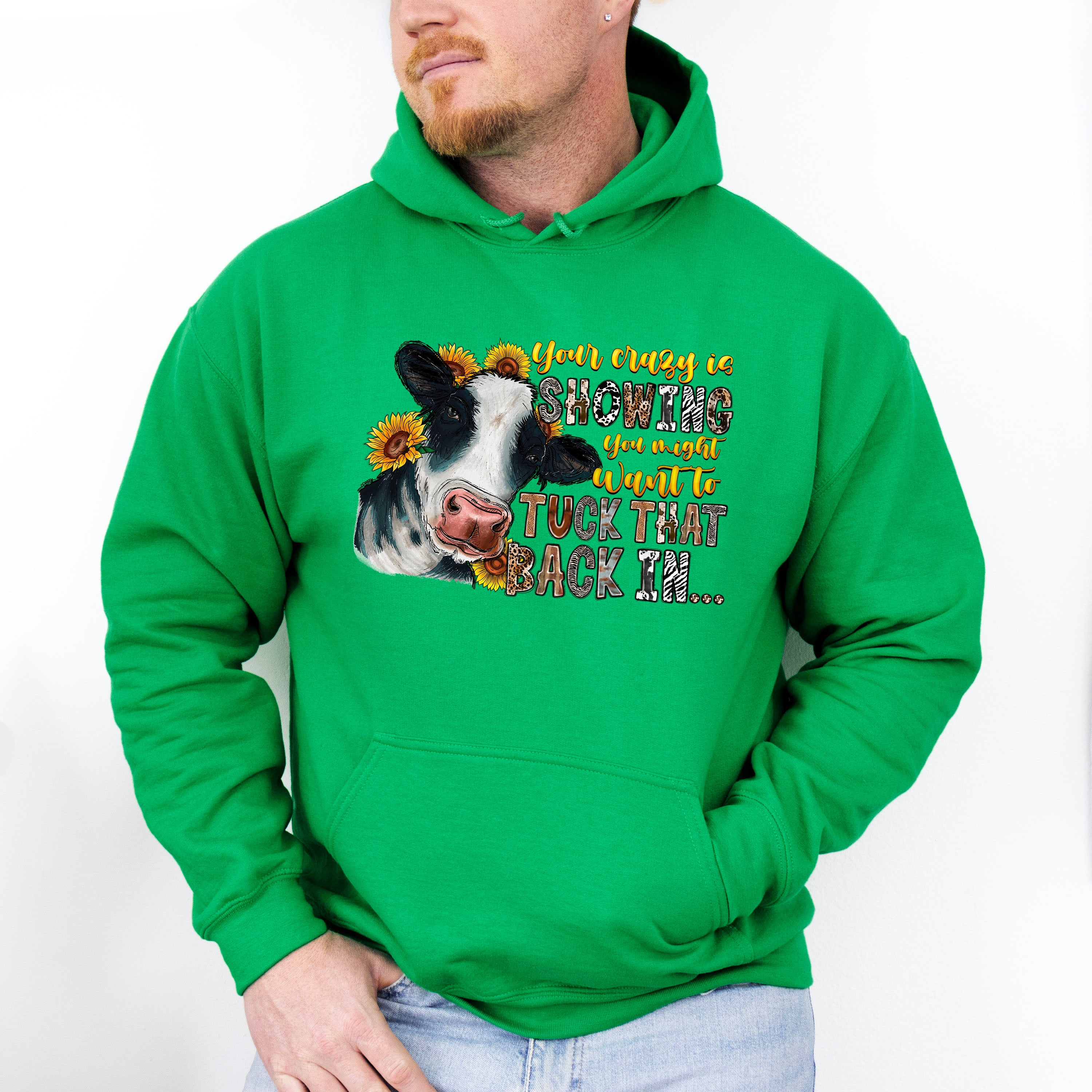 You Might Want To Tuck That Back In - Farm Animals Unisex Crewneck T-Shirt Sweatshirt Hoodie