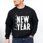 Happy New Year Design - New Years Unisex Crewneck T-Shirt Sweatshirt Hoodie