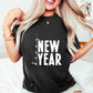 Happy New Year Design - New Years Unisex Crewneck T-Shirt Sweatshirt Hoodie