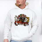 Farm Life Truck With Animals Design - Farm Animals Unisex Crewneck T-Shirt Sweatshirt Hoodie