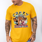 Crazy Heifer - Farm Animals Unisex Crewneck T-Shirt Sweatshirt Hoodie