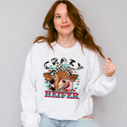 Crazy Heifer - Farm Animals Unisex Crewneck T-Shirt Sweatshirt Hoodie
