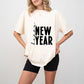 Happy New Year Design - New Years Unisex Crewneck T-Shirt Sweatshirt Hoodie