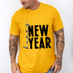 Happy New Year Design - New Years Unisex Crewneck T-Shirt Sweatshirt Hoodie