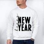 Happy New Year Design - New Years Unisex Crewneck T-Shirt Sweatshirt Hoodie
