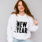 Happy New Year Design - New Years Unisex Crewneck T-Shirt Sweatshirt Hoodie