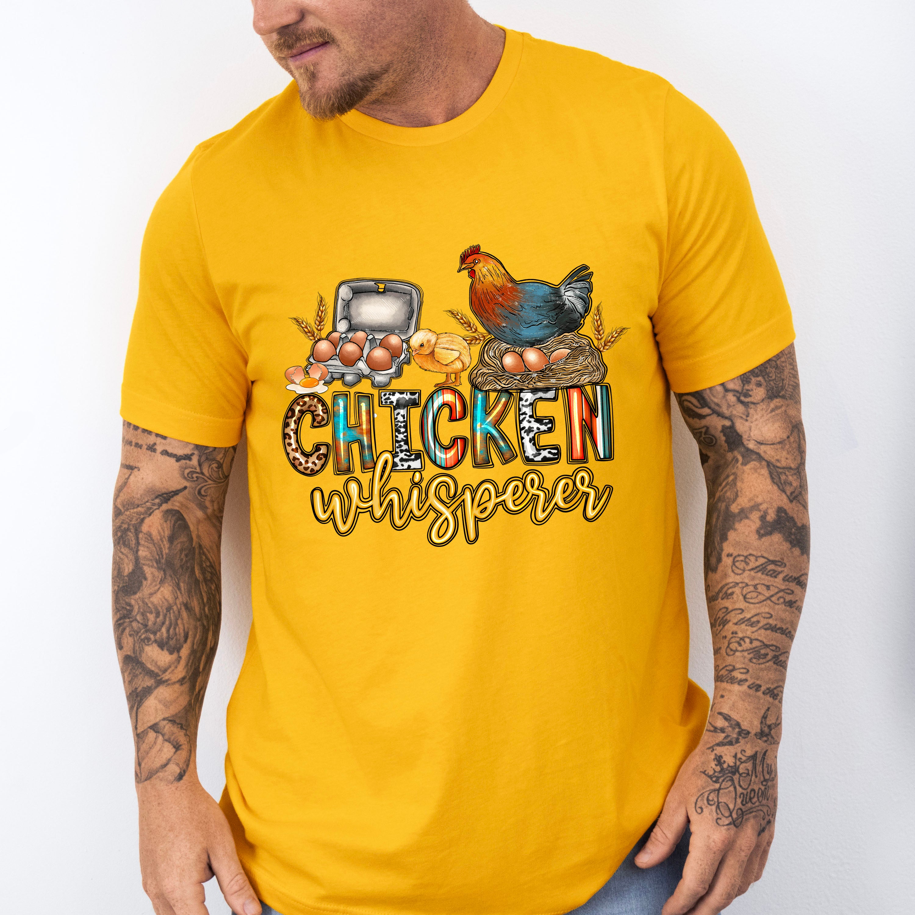 Chicken Whisperer - Farm Animals Unisex Crewneck T-Shirt Sweatshirt Hoodie