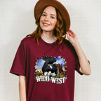 Wild West Design - Farm Animals Unisex Crewneck T-Shirt Sweatshirt Hoodie
