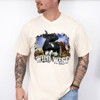 Wild West Design - Farm Animals Unisex Crewneck T-Shirt Sweatshirt Hoodie