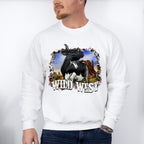 Wild West Design - Farm Animals Unisex Crewneck T-Shirt Sweatshirt Hoodie