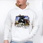 Wild West Design - Farm Animals Unisex Crewneck T-Shirt Sweatshirt Hoodie