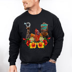 Farm Life Rooster Design - Farm Animals Unisex Crewneck T-Shirt Sweatshirt Hoodie