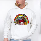 Farm Life Rainbow Design - Farm Animals Unisex Crewneck T-Shirt Sweatshirt Hoodie