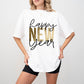 Happy New Year Golden Design - New Years Unisex Crewneck T-Shirt Sweatshirt Hoodie