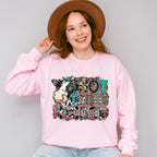 Not Today Heifer Design - Farm Animals Unisex Crewneck T-Shirt Sweatshirt Hoodie