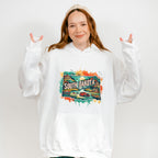Colorful South Dakota State Design - States & Cities Unisex Crewneck T-Shirt Sweatshirt Hoodie
