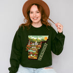 Colorful Vermont State Design - States & Cities Unisex Crewneck T-Shirt Sweatshirt Hoodie