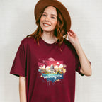Colorful Washington State Design - States & Cities Unisex Crewneck T-Shirt Sweatshirt Hoodie