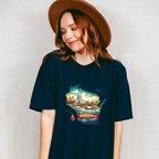 Colorful Wisconsin State Design - States & Cities Unisex Crewneck T-Shirt Sweatshirt Hoodie