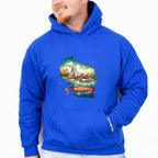 Colorful Wisconsin State Design - States & Cities Unisex Crewneck T-Shirt Sweatshirt Hoodie