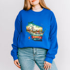 Colorful Wisconsin State Design - States & Cities Unisex Crewneck T-Shirt Sweatshirt Hoodie