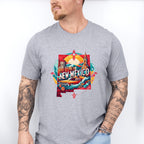 Colorful New Mexico State Design - States & Cities Unisex Crewneck T-Shirt Sweatshirt Hoodie