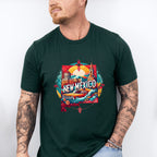 Colorful New Mexico State Design - States & Cities Unisex Crewneck T-Shirt Sweatshirt Hoodie