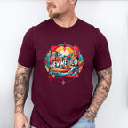 Colorful New Mexico State Design - States & Cities Unisex Crewneck T-Shirt Sweatshirt Hoodie