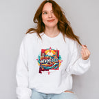 Colorful New Mexico State Design - States & Cities Unisex Crewneck T-Shirt Sweatshirt Hoodie