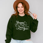 Happy New Year Sparkles - New Years Unisex Crewneck T-Shirt Sweatshirt Hoodie