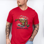 Colorful Maryland Design - States & Cities Unisex Crewneck T-Shirt Sweatshirt Hoodie