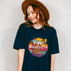 Colorful Minnesota Design - States & Cities Unisex Crewneck T-Shirt Sweatshirt Hoodie