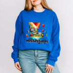 Colorful Mississippi Design - States & Cities Unisex Crewneck T-Shirt Sweatshirt Hoodie