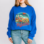 Colorful Nebraska Design - States & Cities Unisex Crewneck T-Shirt Sweatshirt Hoodie