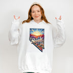 Colorful Nevada Design - States & Cities Unisex Crewneck T-Shirt Sweatshirt Hoodie