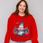 Colorful New Hampshire Design - States & Cities Unisex Crewneck T-Shirt Sweatshirt Hoodie