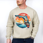 Colorful Florida Design - States & Cities Unisex Crewneck T-Shirt Sweatshirt Hoodie