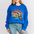 Colorful Florida Design - States & Cities Unisex Crewneck T-Shirt Sweatshirt Hoodie