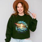 Colorful Georgia Design - States & Cities Unisex Crewneck T-Shirt Sweatshirt Hoodie