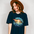 Colorful Georgia Design - States & Cities Unisex Crewneck T-Shirt Sweatshirt Hoodie