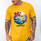 Colorful Hawaii Design - States & Cities Unisex Crewneck T-Shirt Sweatshirt Hoodie
