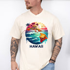 Colorful Hawaii Design - States & Cities Unisex Crewneck T-Shirt Sweatshirt Hoodie