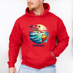Colorful Hawaii Design - States & Cities Unisex Crewneck T-Shirt Sweatshirt Hoodie