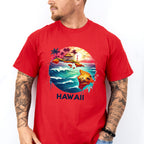 Colorful Hawaii Design - States & Cities Unisex Crewneck T-Shirt Sweatshirt Hoodie