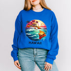 Colorful Hawaii Design - States & Cities Unisex Crewneck T-Shirt Sweatshirt Hoodie