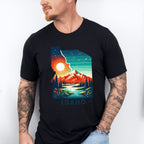 Colorful Idaho Design - States & Cities Unisex Crewneck T-Shirt Sweatshirt Hoodie