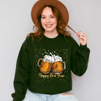 Happy New Year Beer Design - New Years Unisex Crewneck T-Shirt Sweatshirt Hoodie